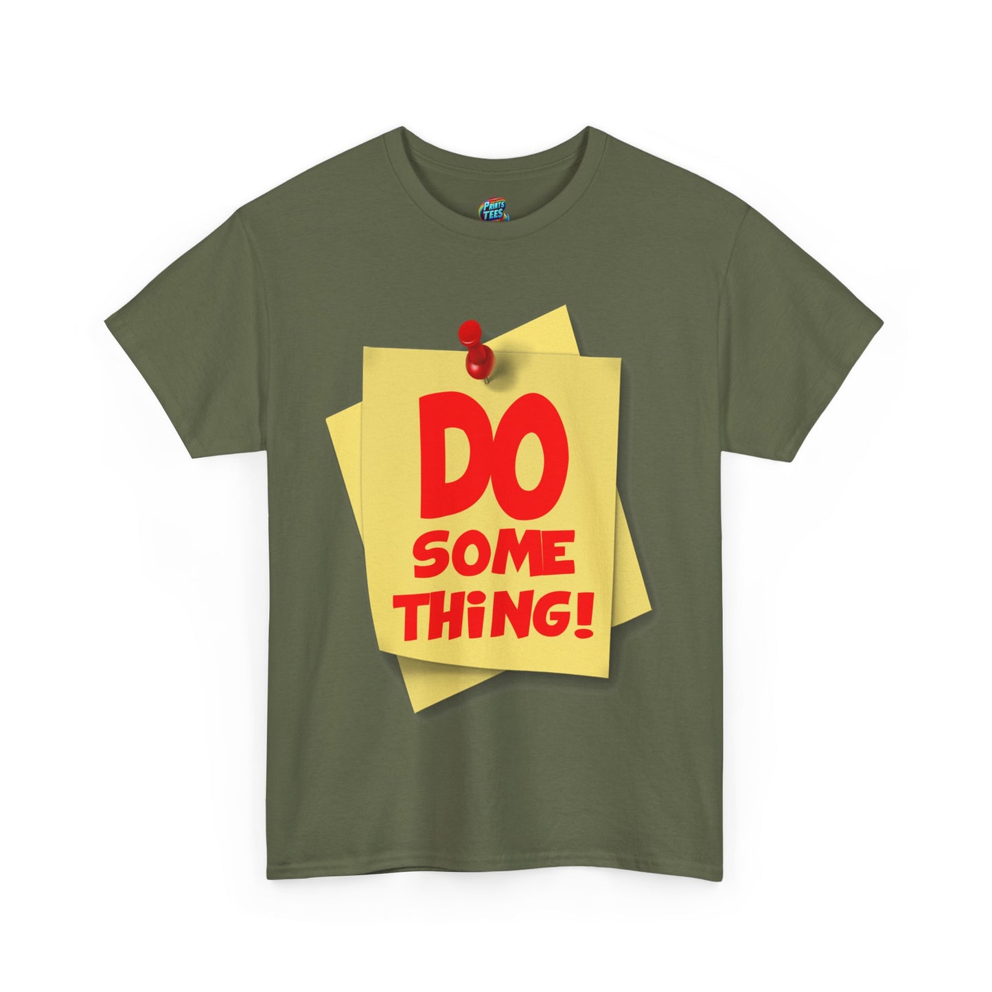 Do Something-Heavy Cotton Classic Tee