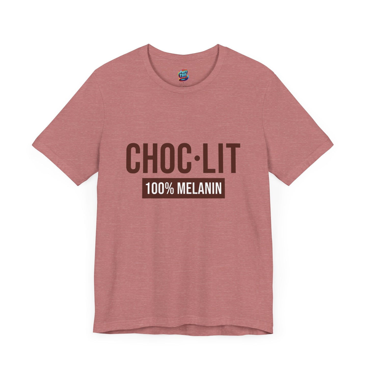 Choc-Lit-Jersey Knit T-Shirt