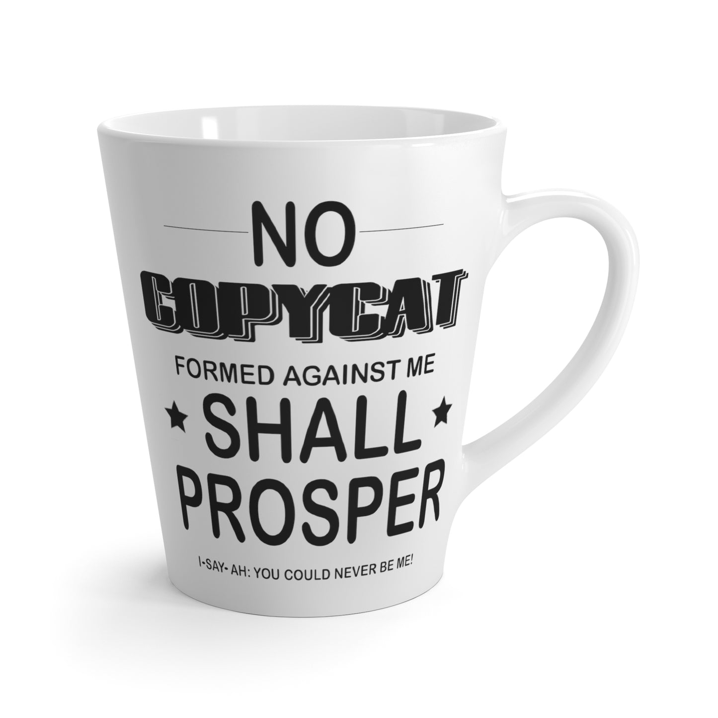 No Copycat-Latte Mug, 12oz