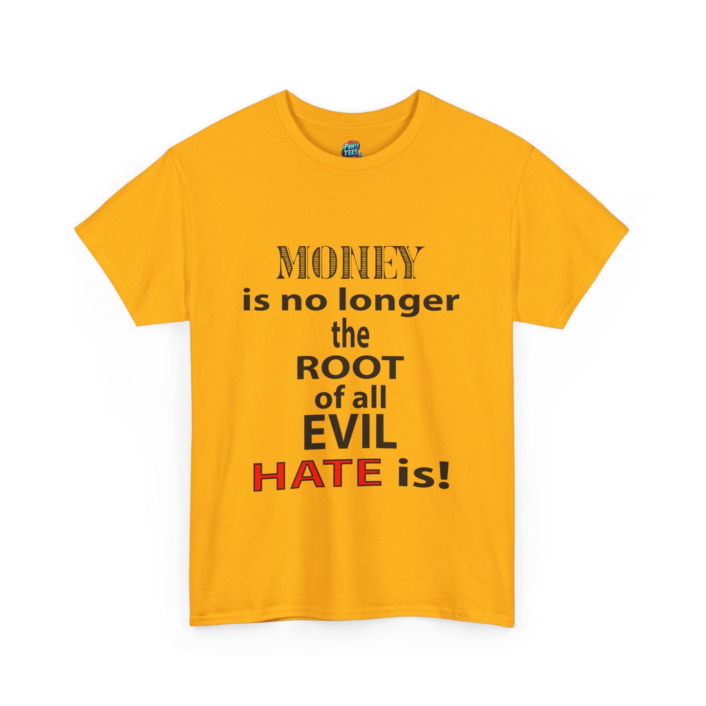 Root of Evil-Hate-Heavy Cotton Classic Tee