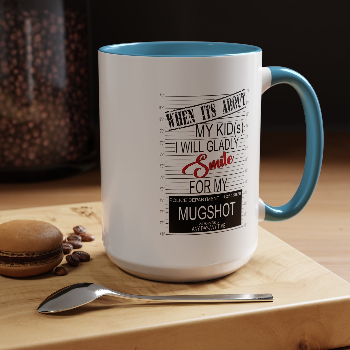Mugshot-Accent Coffee Mug (11, 15oz)