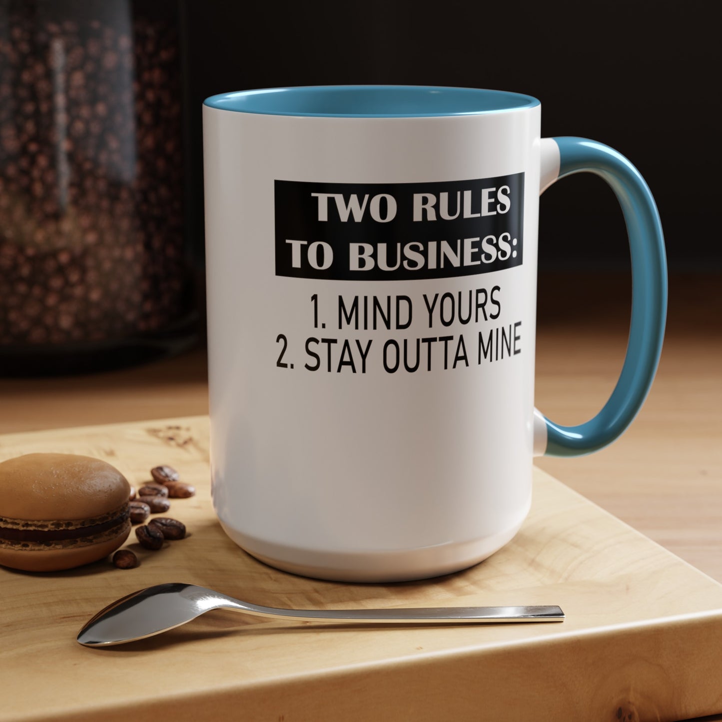 Business Rules-Accent Coffee Mug (11, 15oz)