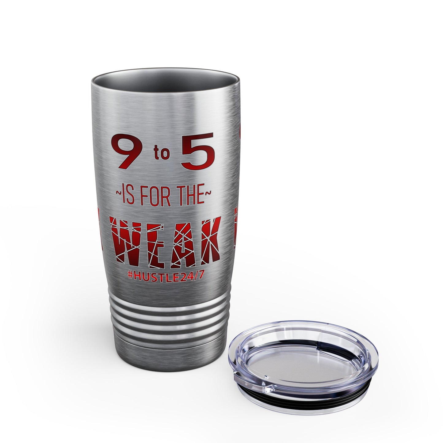 9 to 5-Stainless Steel Ringneck Tumbler, 20oz