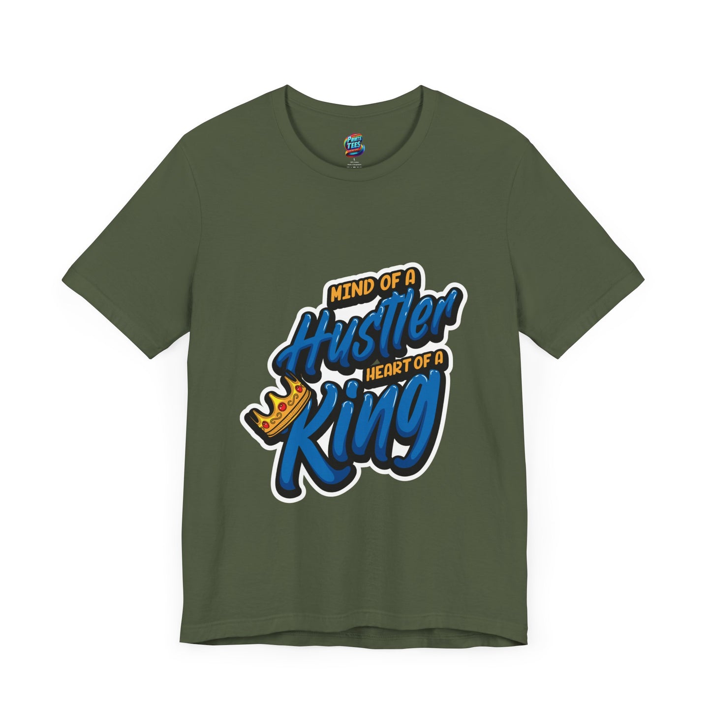 Mind of a Hustler-Jersey Knit T-Shirt