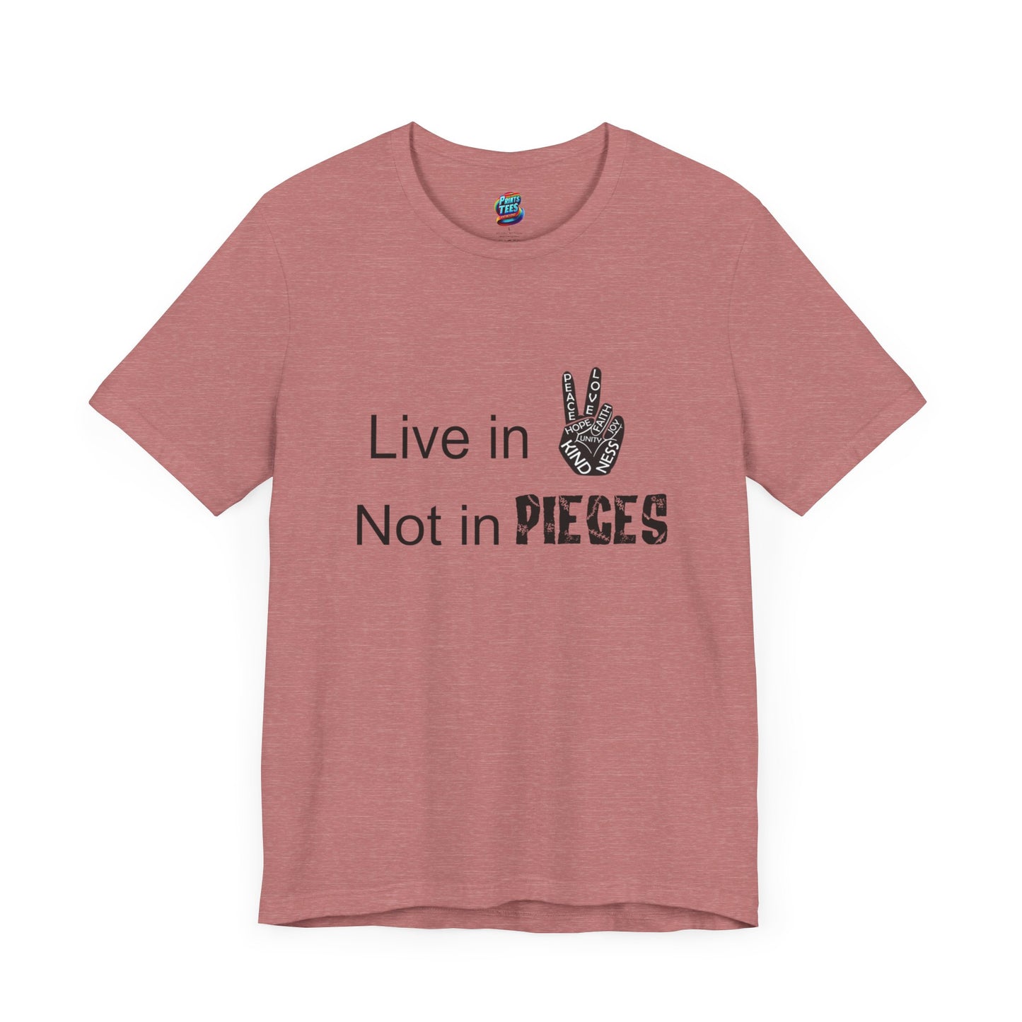 In Peace-Jersey Knit T-Shirt