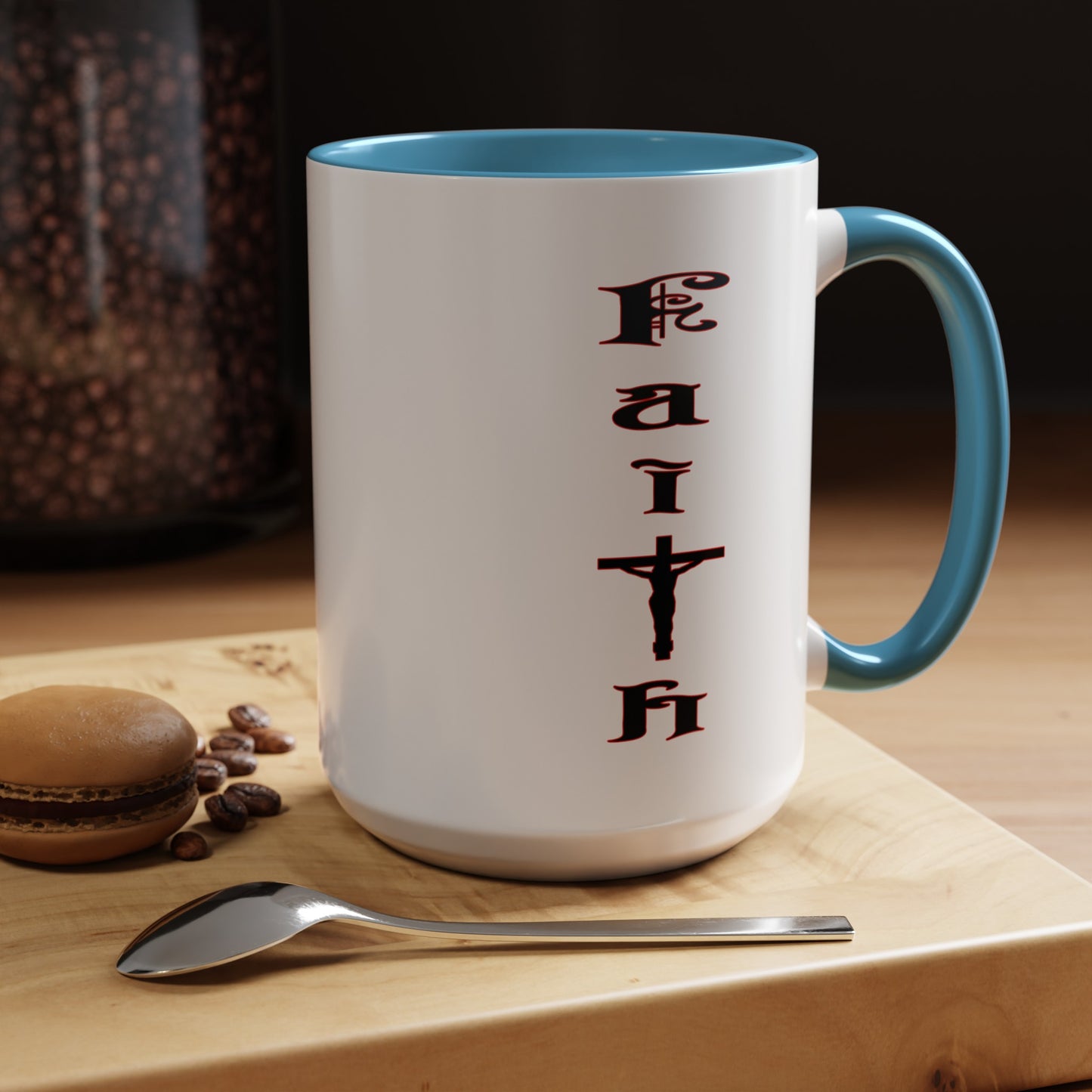 Faith-Accent Coffee Mug (11, 15oz)