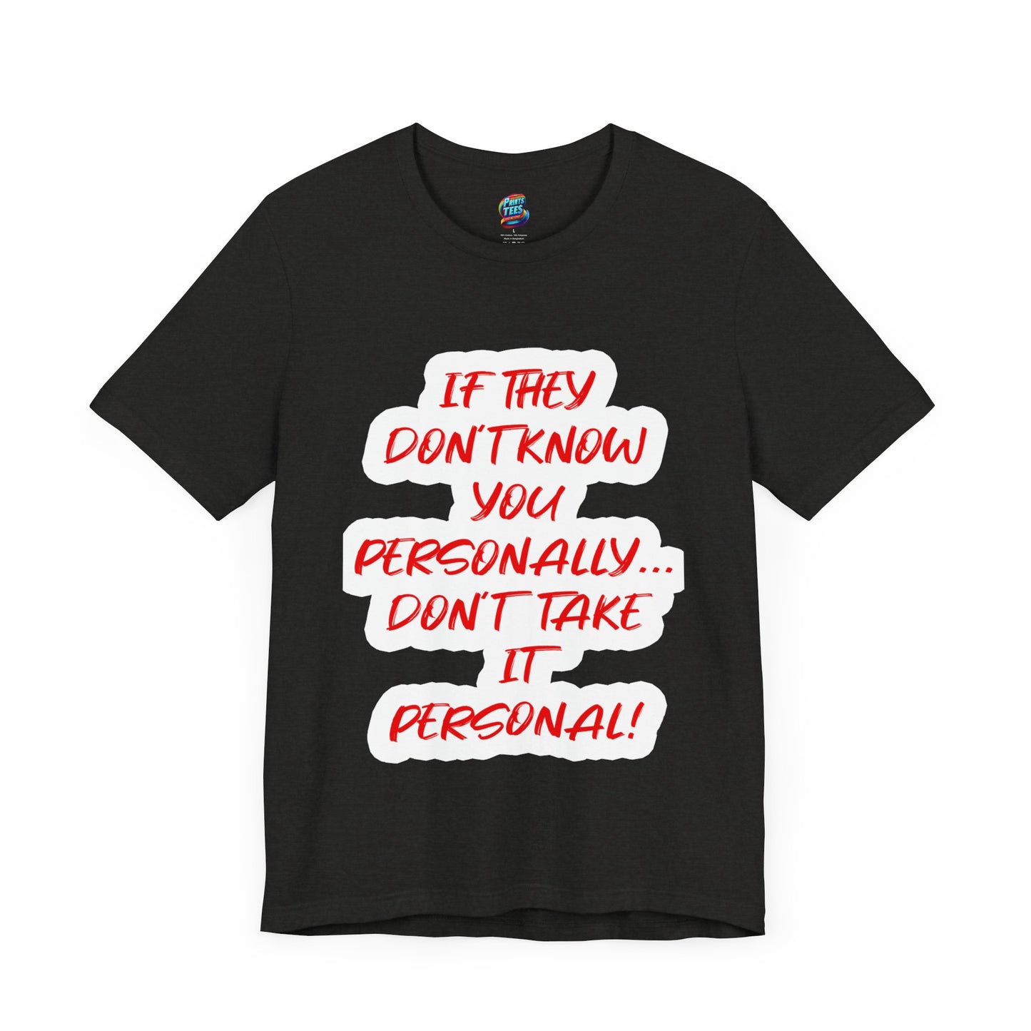 Personal-Jersey Knit T-Shirt