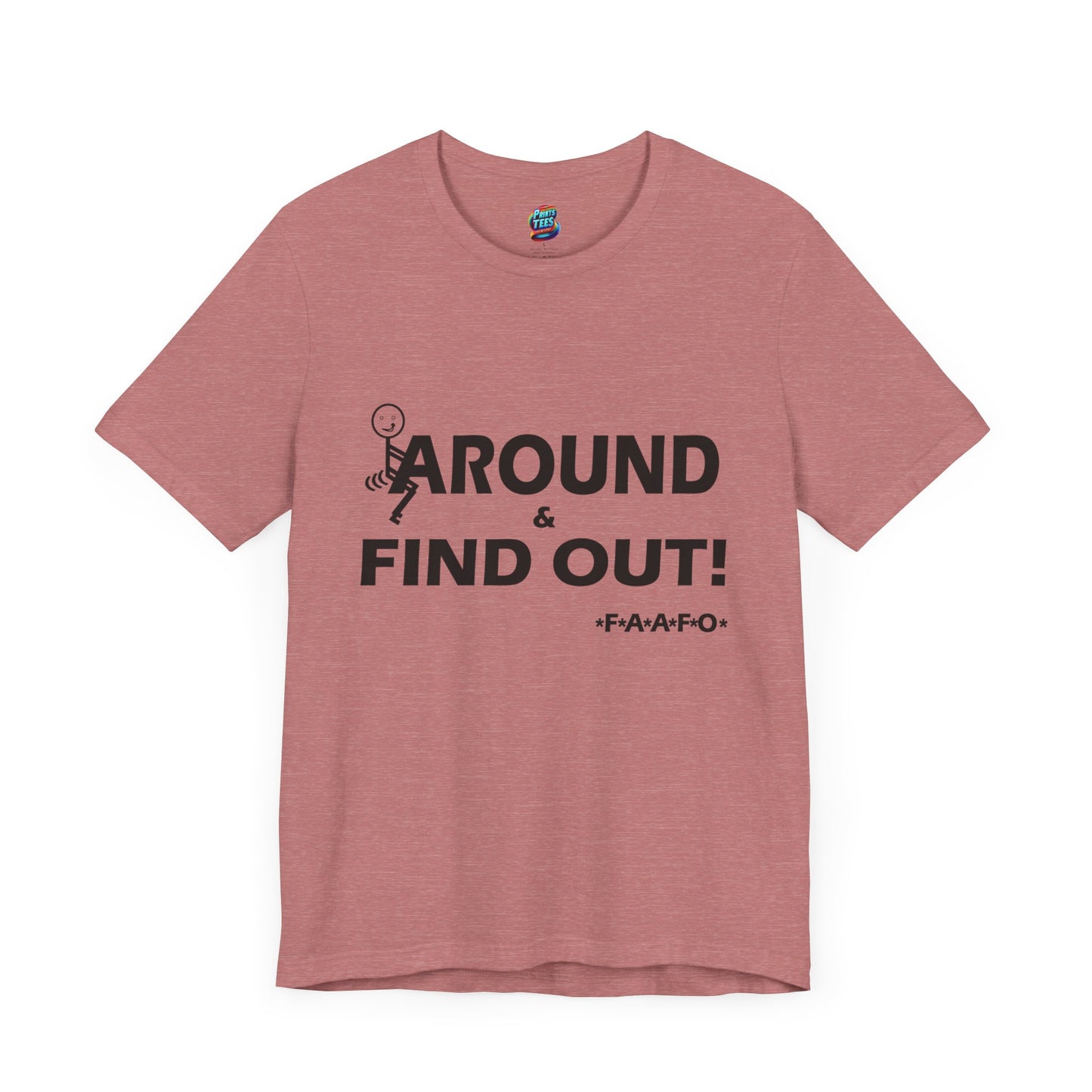Fu(k Around-Jersey Knit T-Shirt