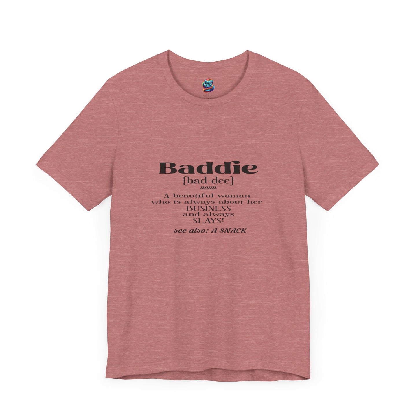 Baddie Definition-Jersey Knit T-Shirt