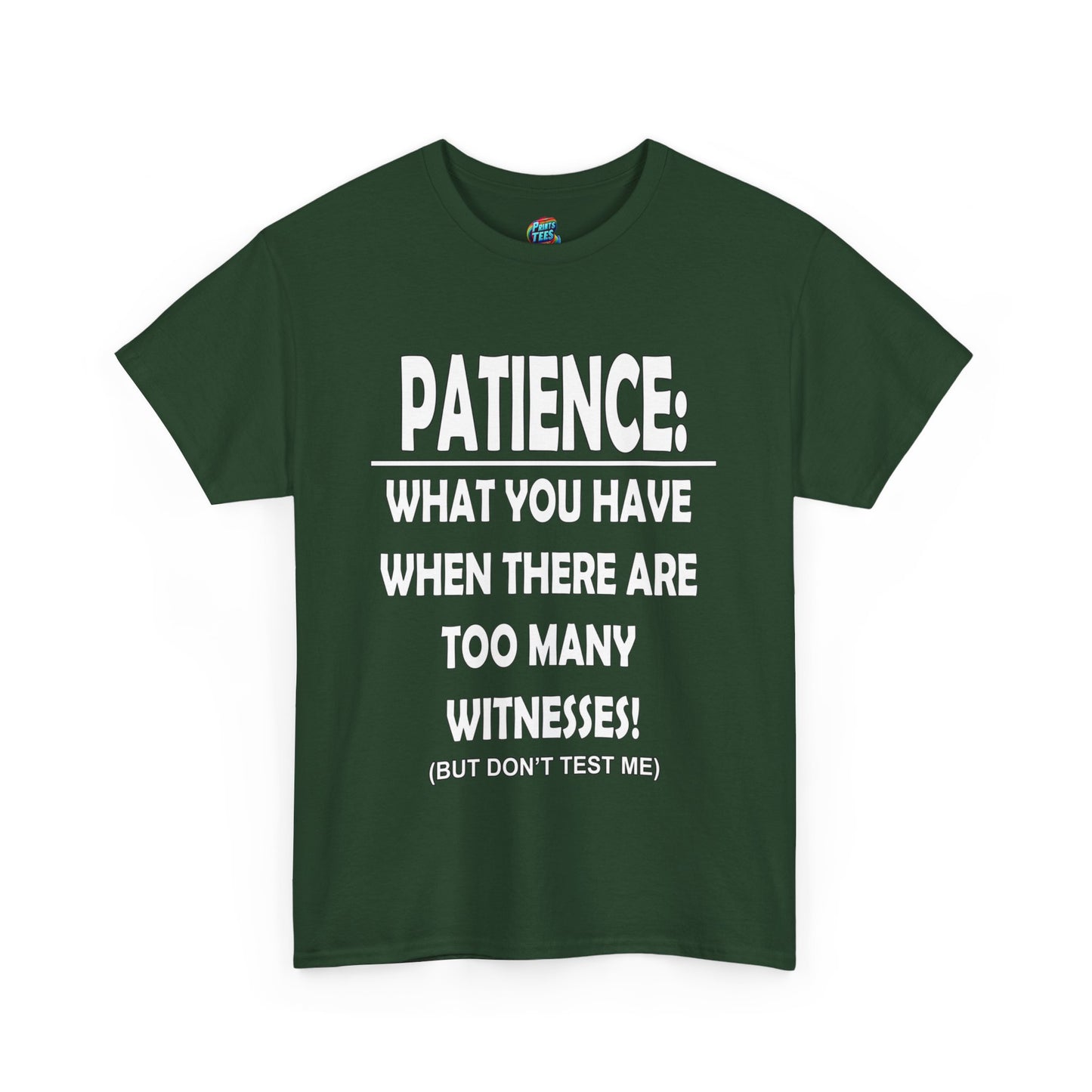 Patience-Witnesses-Heavy Cotton Classic Tee