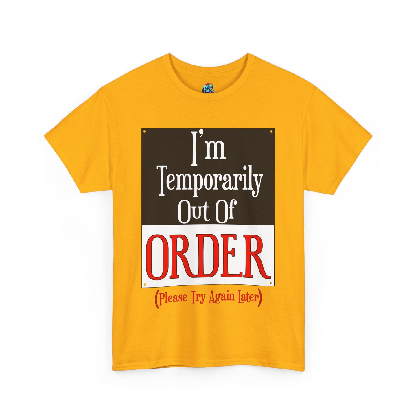 Out Of Order-Heavy Cotton Tee