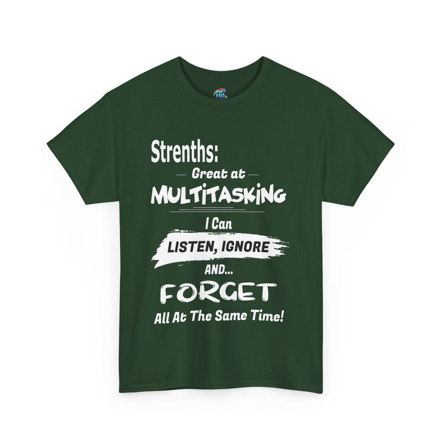 Multitasking Strengths-Heavy Cotton Classic Tee