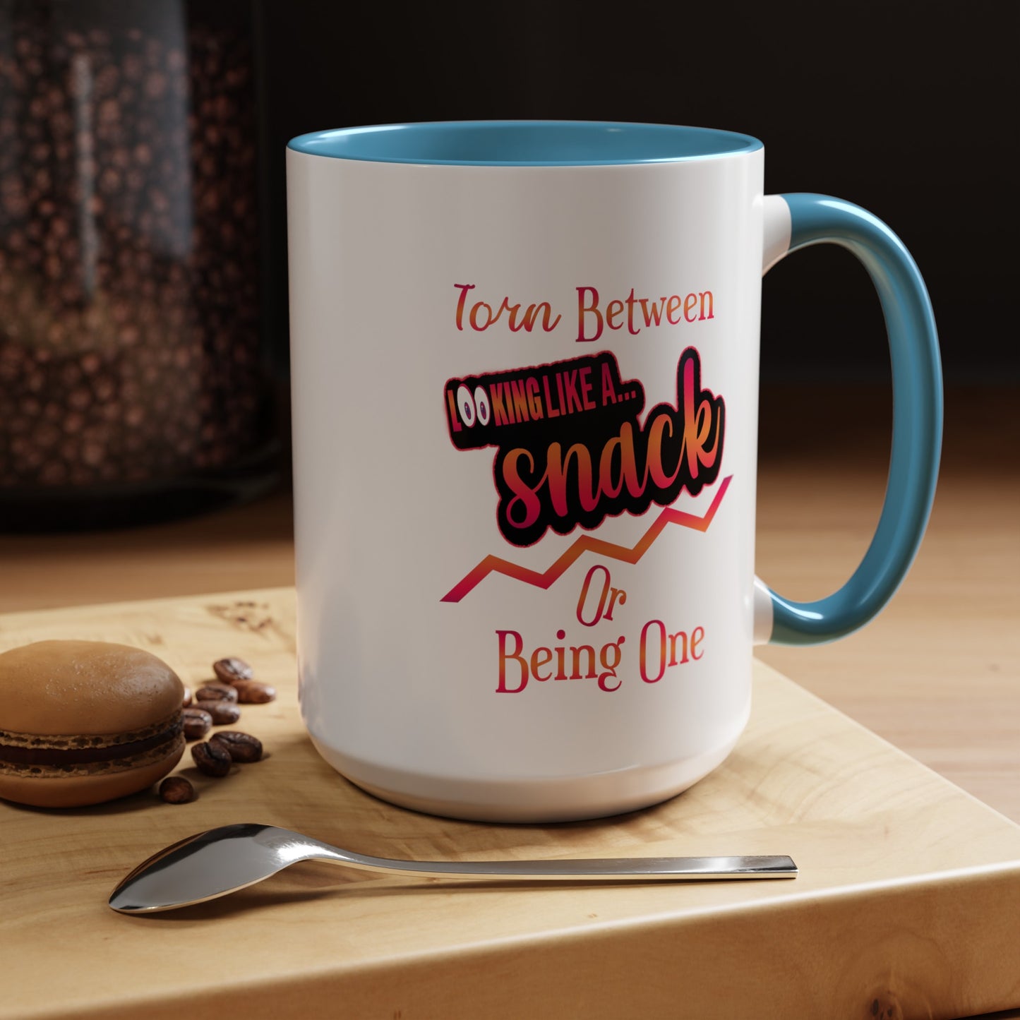 A Snack-Accent Coffee Mug (11, 15oz)