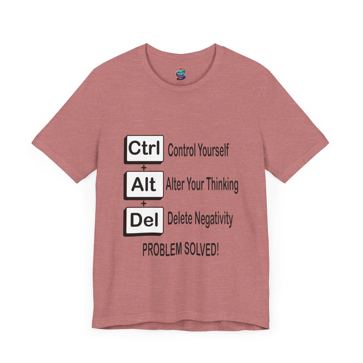 Ctrl-Alt-Del-Jersey Knit T-Shirt