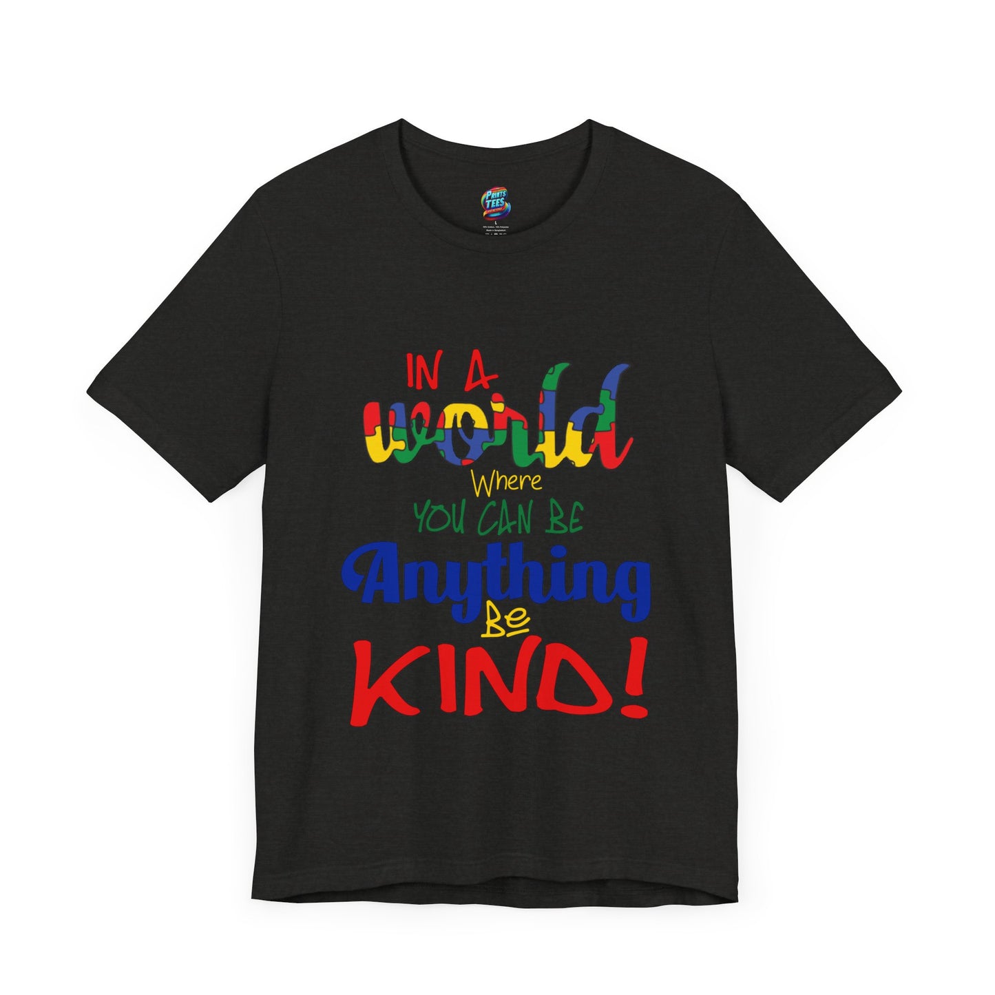 Be Kind-Jersey Knit T-Shirt