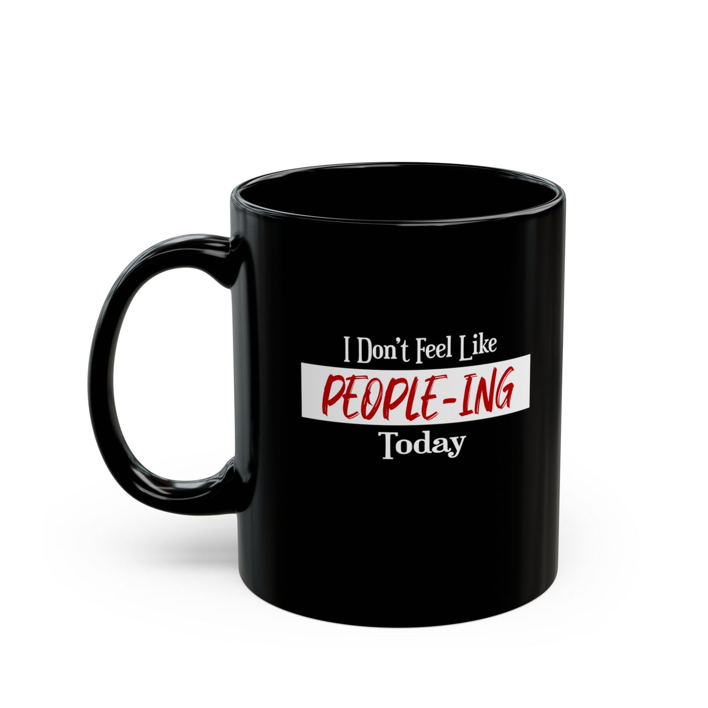 People-ing-Black Mug (11oz, 15oz)