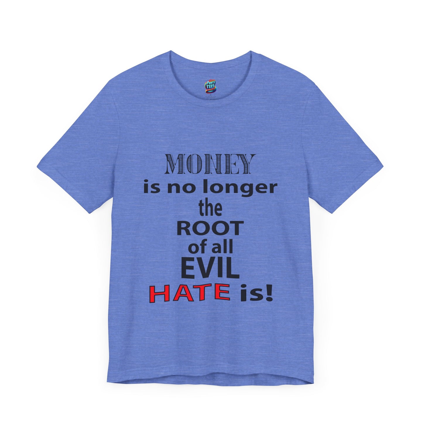 Root of Evil-Hate-Jersey Knit T-Shirt