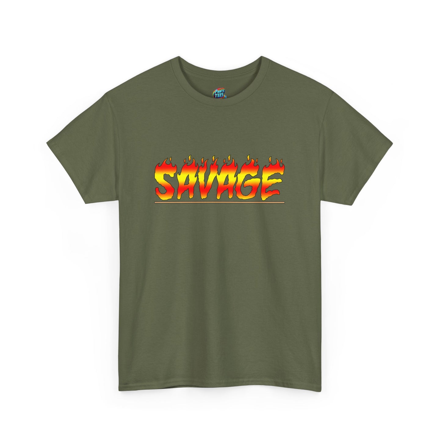 Savage Fire-Heavy Cotton Classic Tee