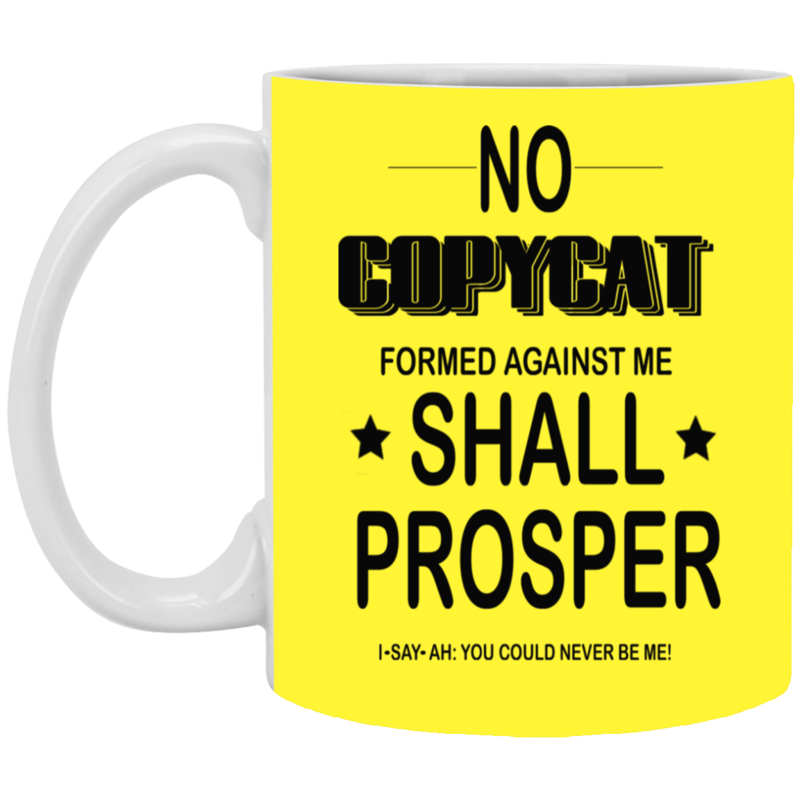 No Copycat-11oz White Mug