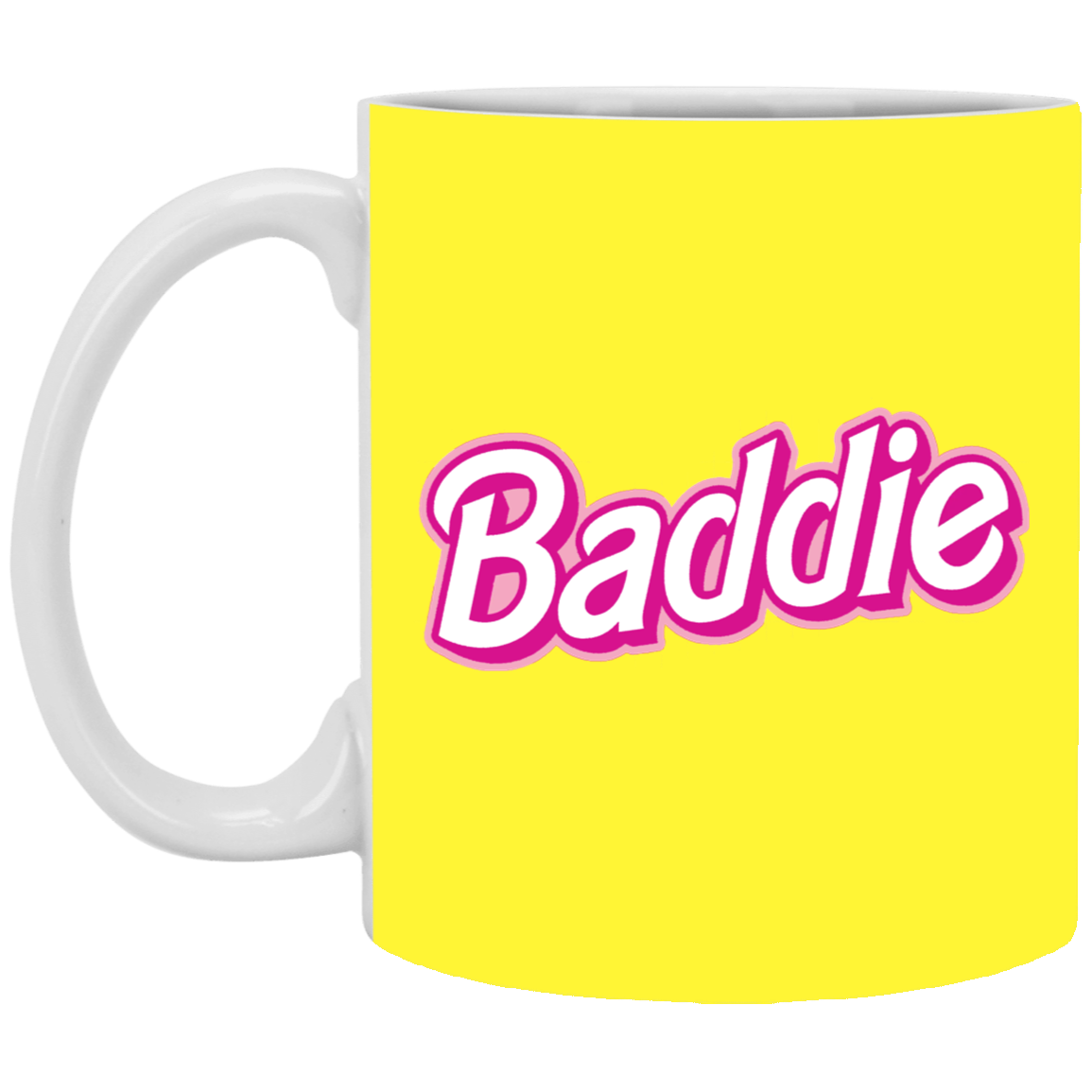 Pink Baddie-11oz White Mug