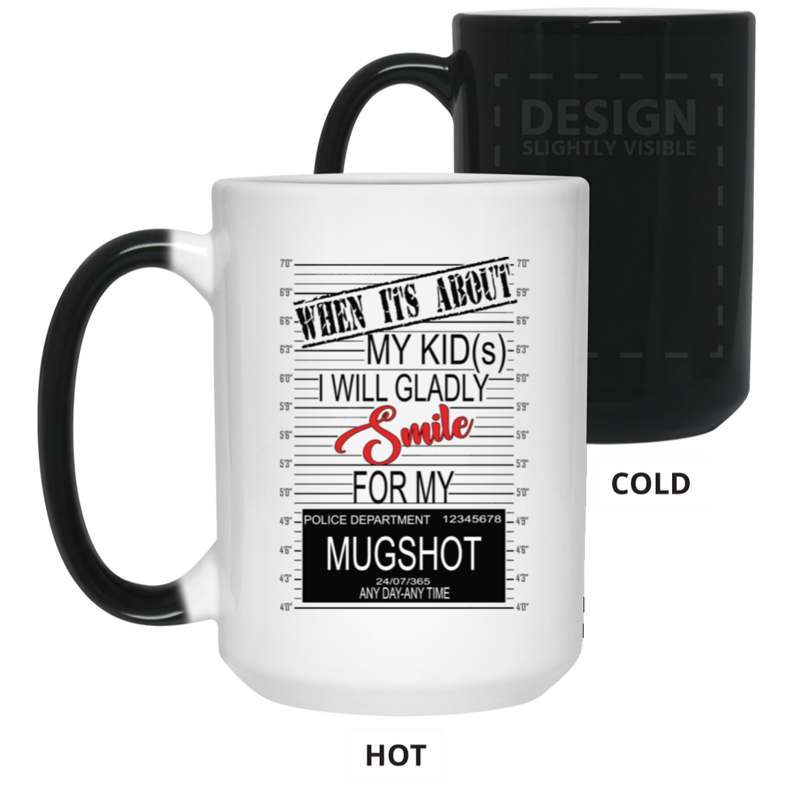 Mugshot-15oz Color Changing Mug