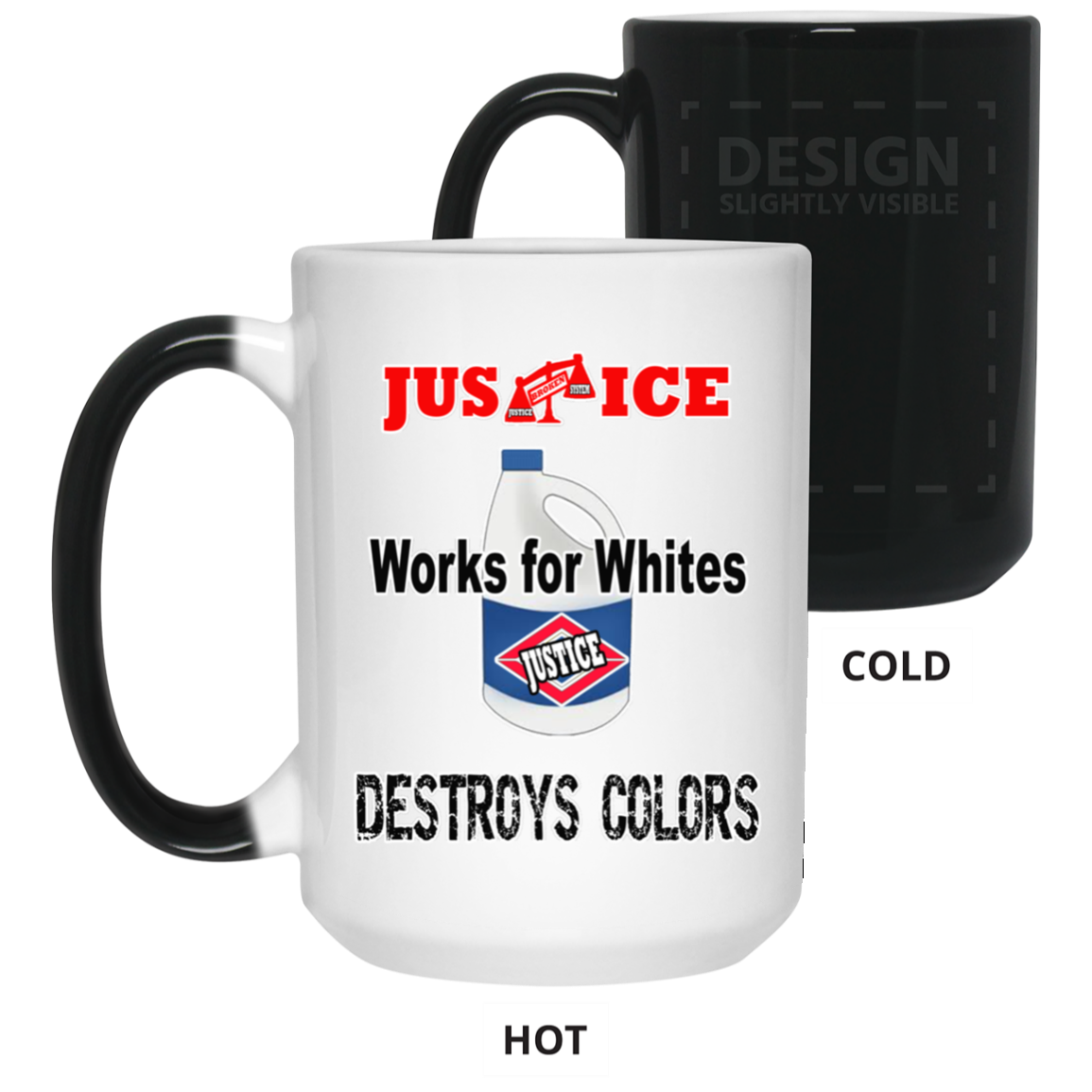Justice System-15oz Color Changing Mug