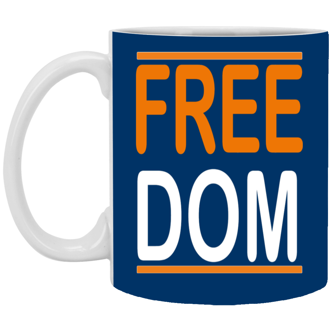 Freedom-11oz White Mug