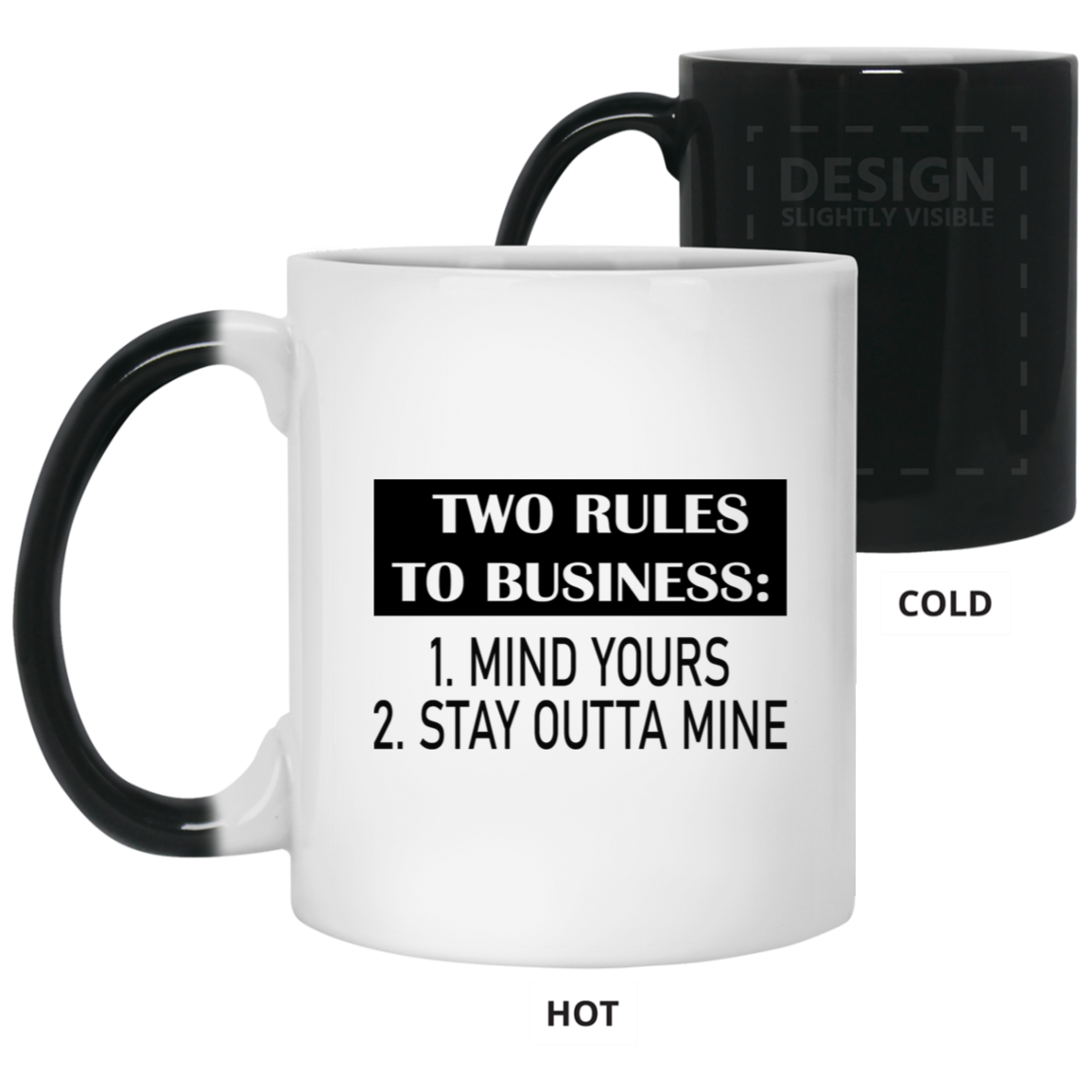 Business Rules-11oz Color Changing Mug