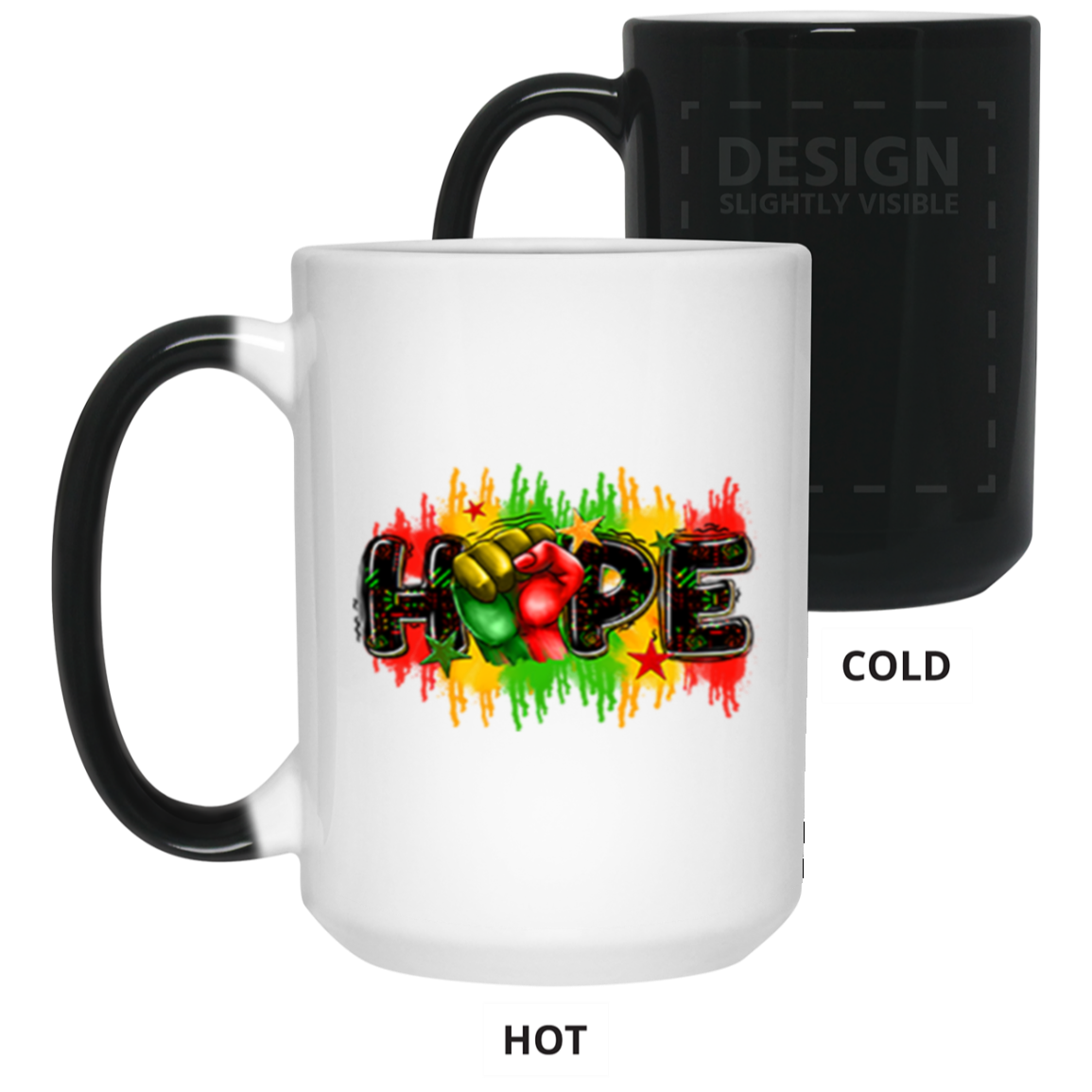 Hope Fist-15oz Color Changing Mug