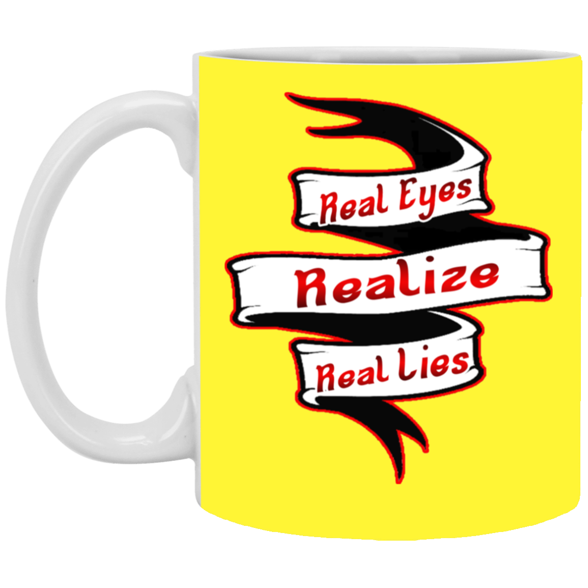 Real Eyes-11oz White Mug