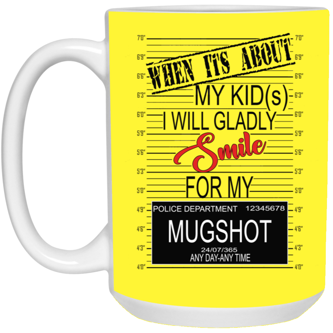 Mugshot-15oz White Mug