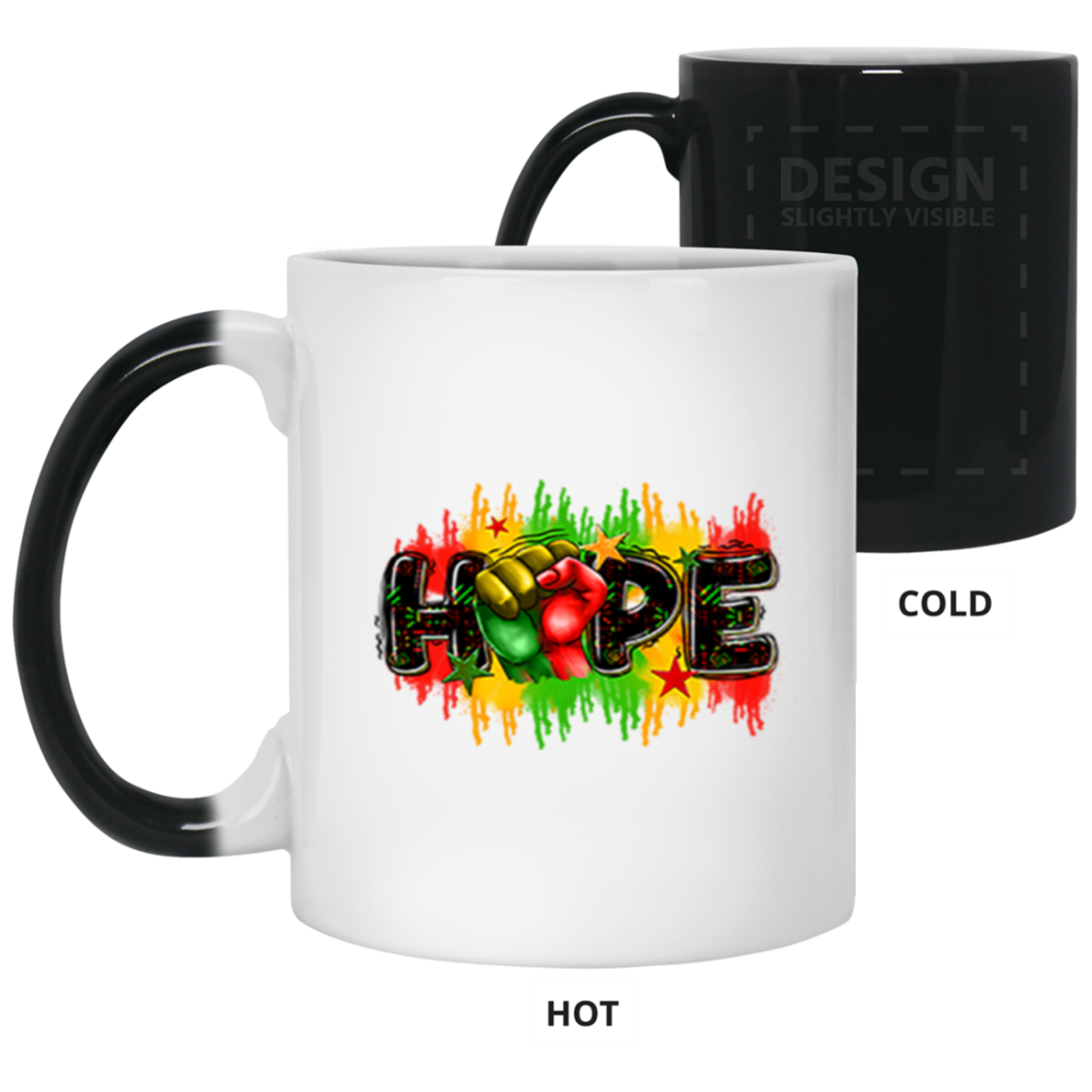 Hope Fist-11oz Color Changing Mug