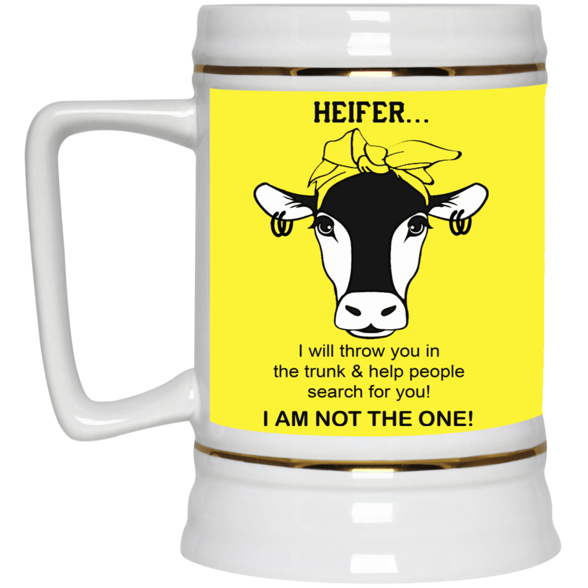 In the Trunk-Beer Stein 22oz.