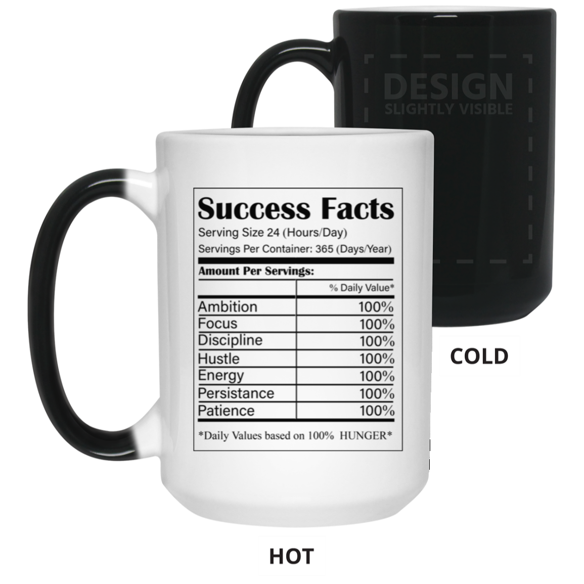 Success Facts-15oz Color Changing Mug