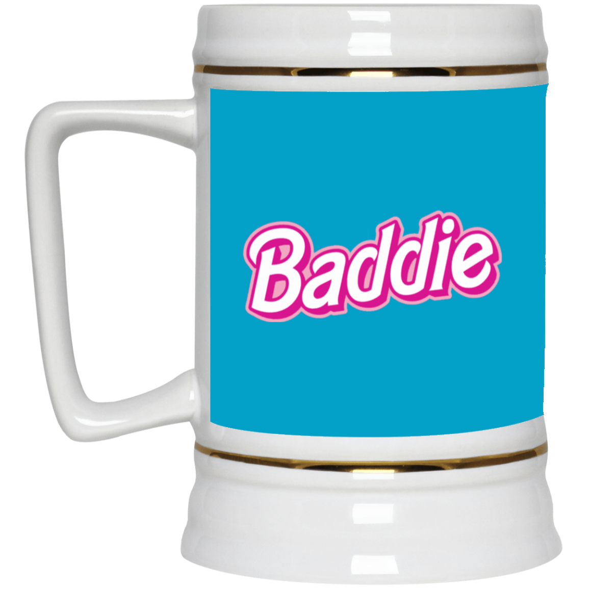 Pink Baddie-Beer Stein 22oz.
