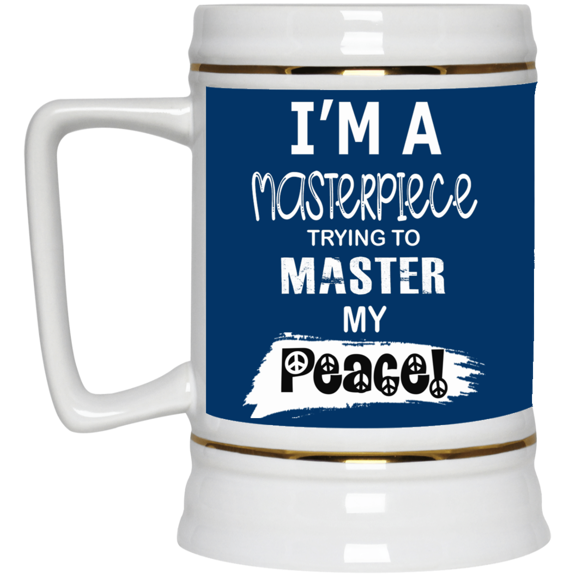 Master Peace-Beer Stein 22oz.