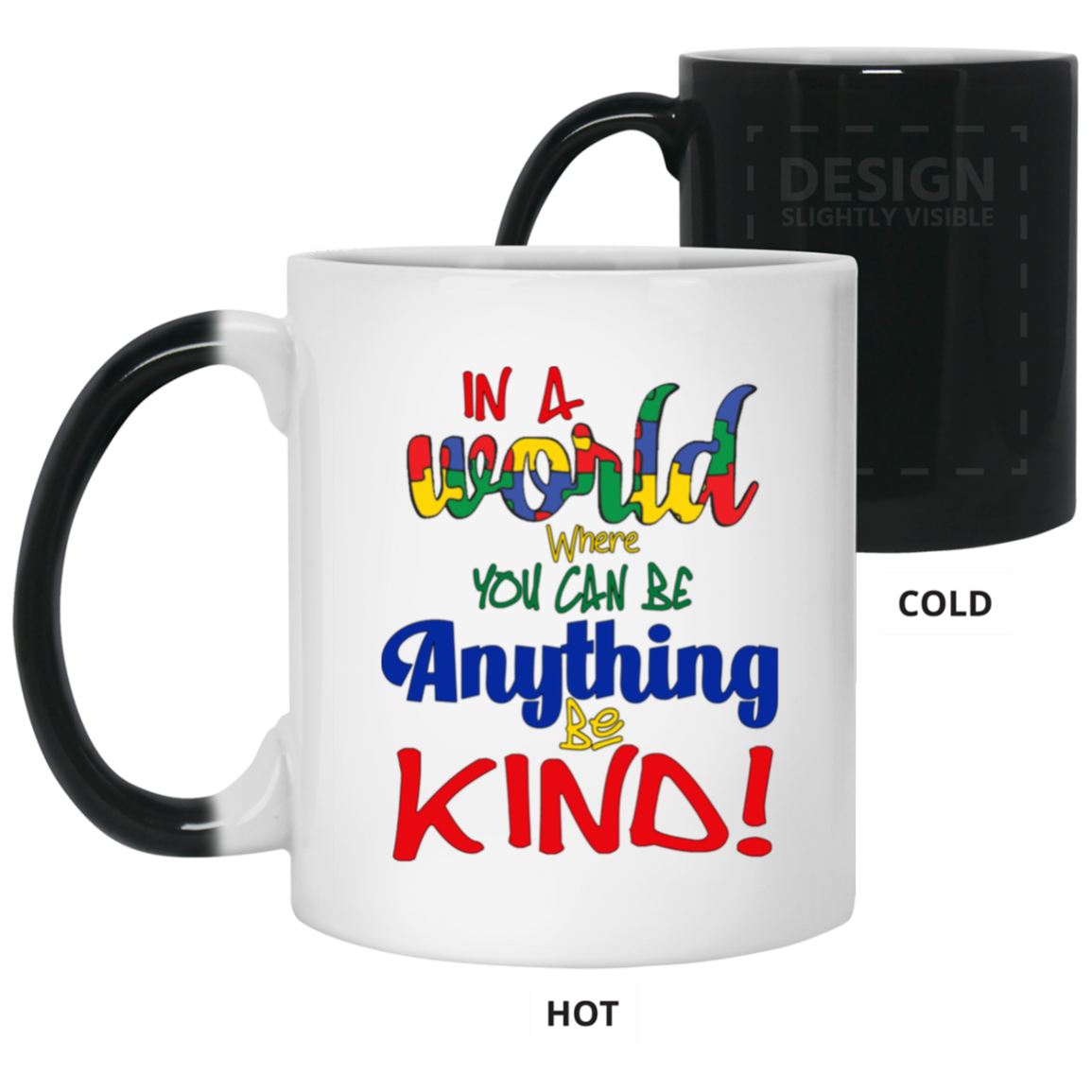 Be Kind- 11oz Color Changing Mug