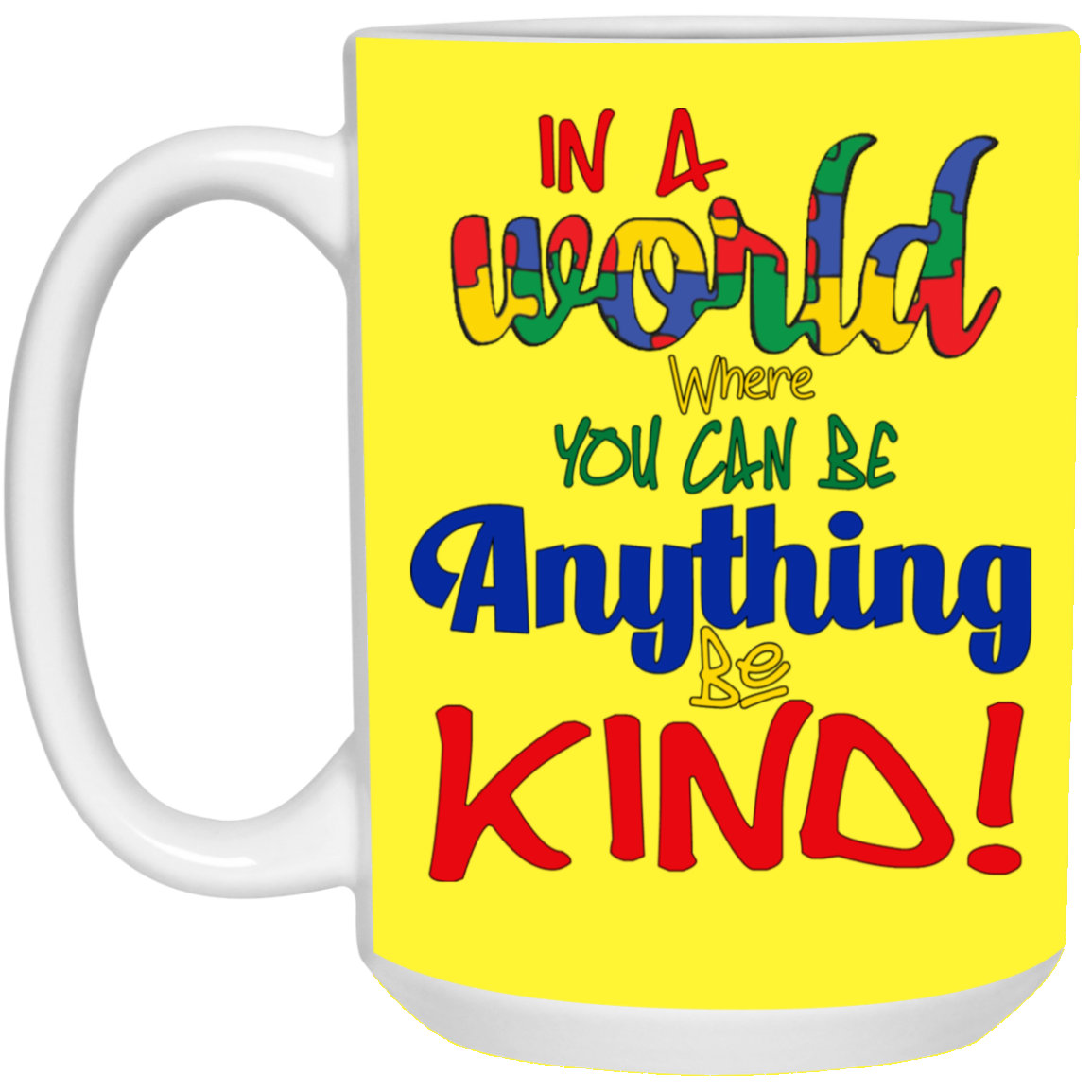 Be Kind-15oz White Mug