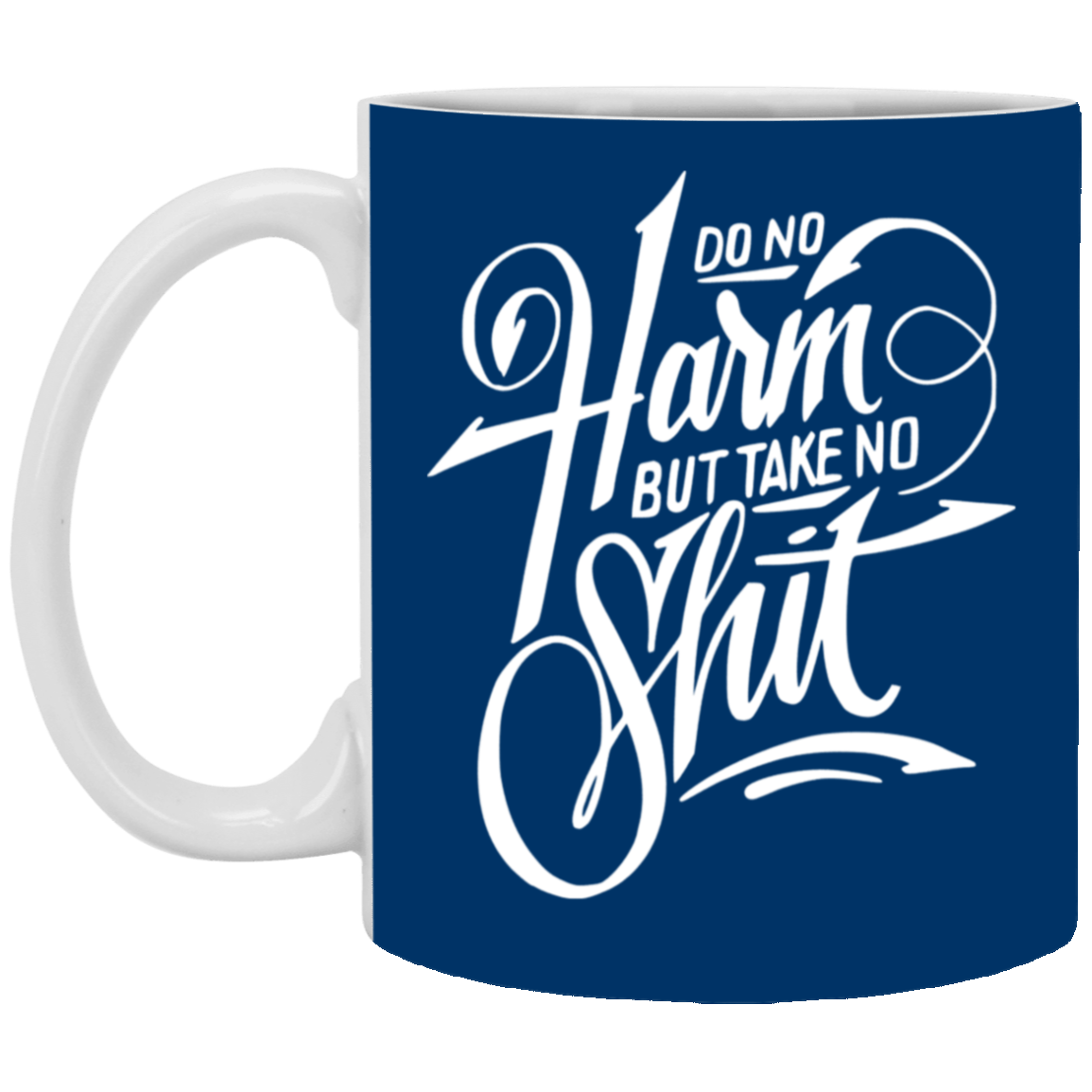 No Harm-11oz White Mug