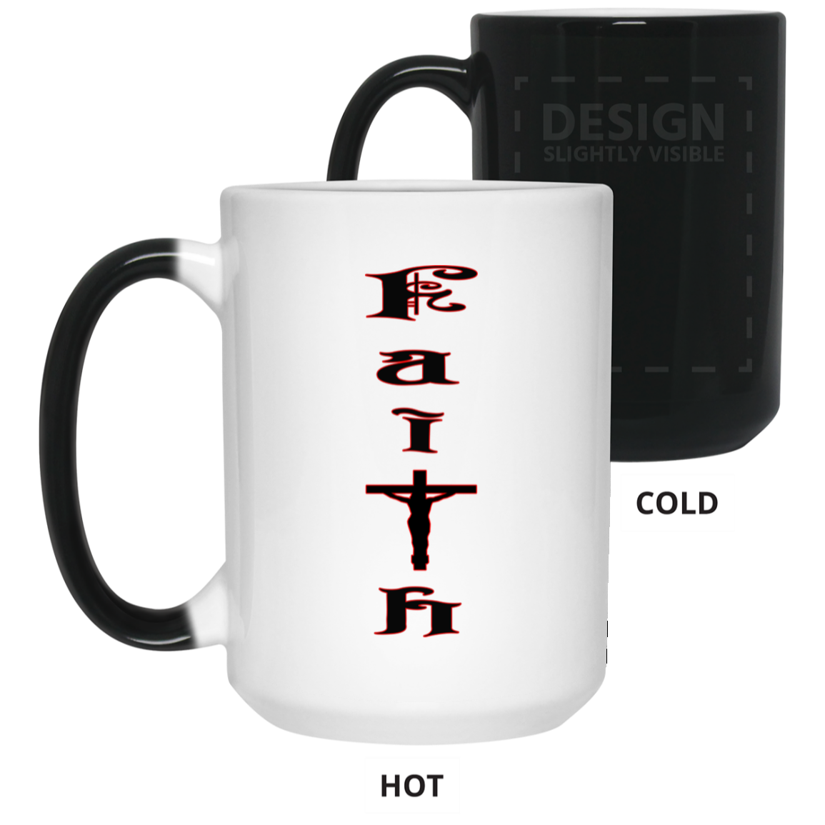 Faith-15oz Color Changing Mug
