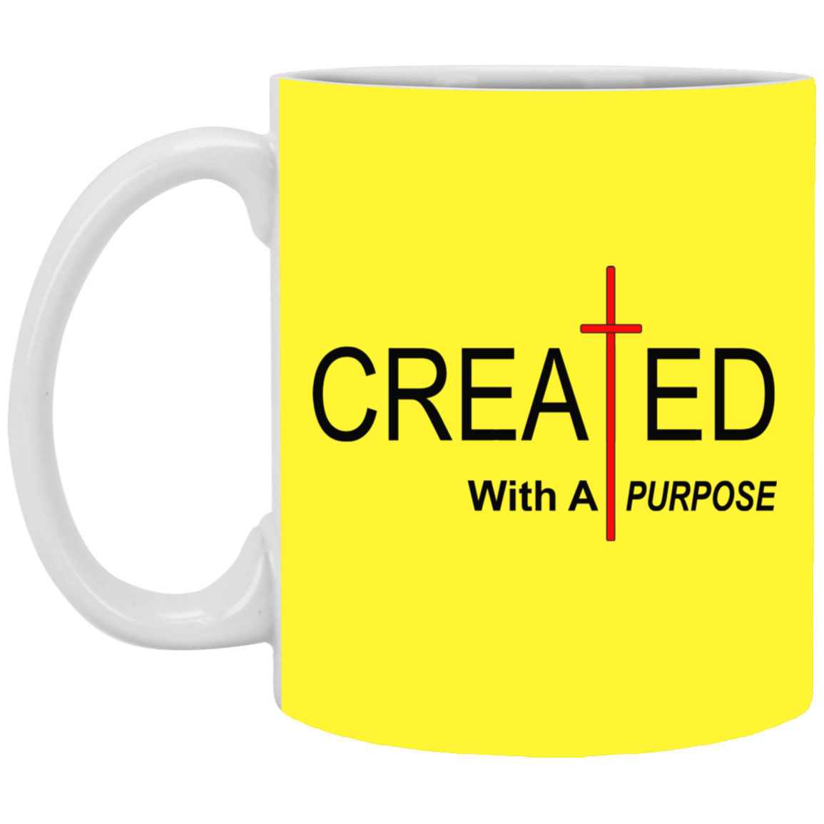 Created With Purpose-11oz White Mug