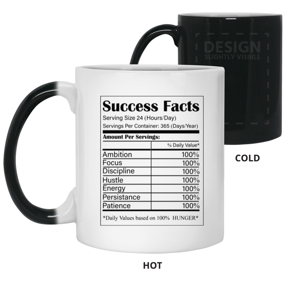 Success Facts-11oz Color Changing Mug