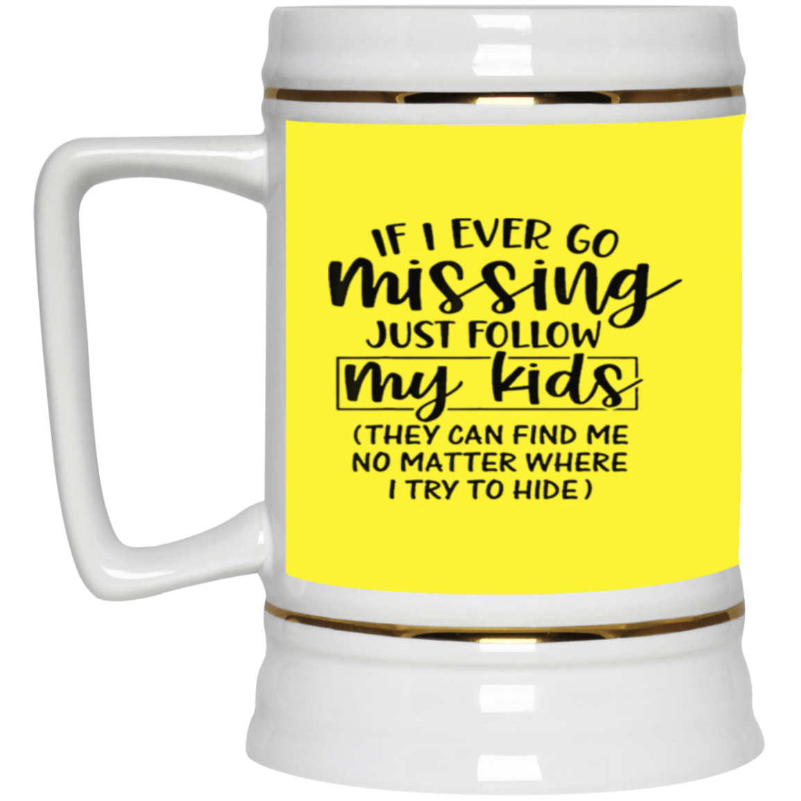 Missing-Beer Stein 22oz.