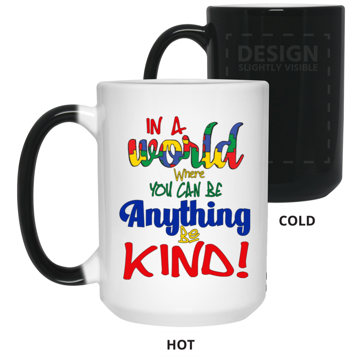 Be Kind-15oz Color Changing Mug