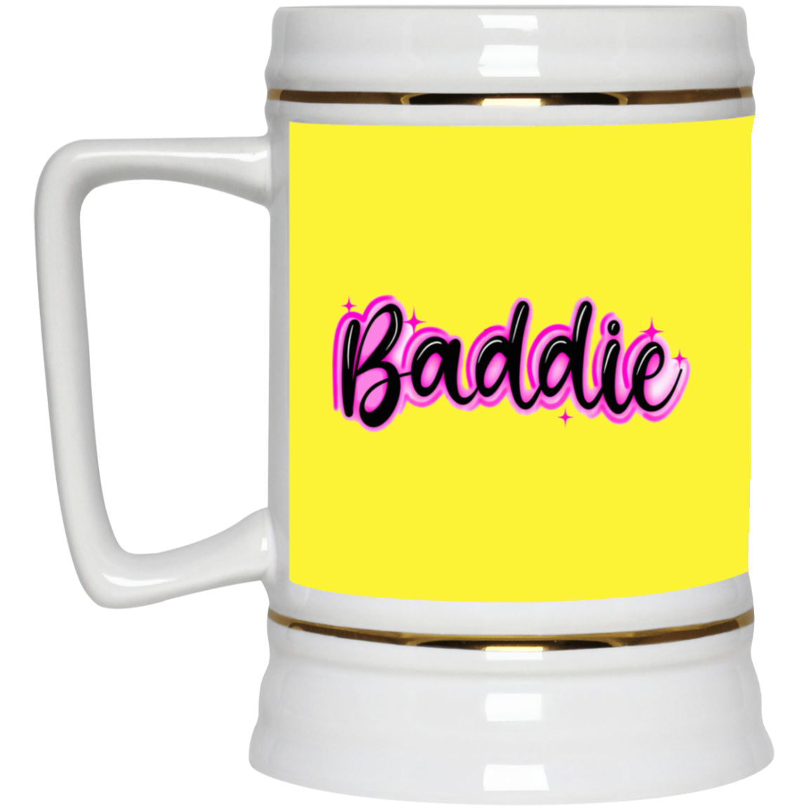 Baddie Gradient-Beer Stein 22oz.