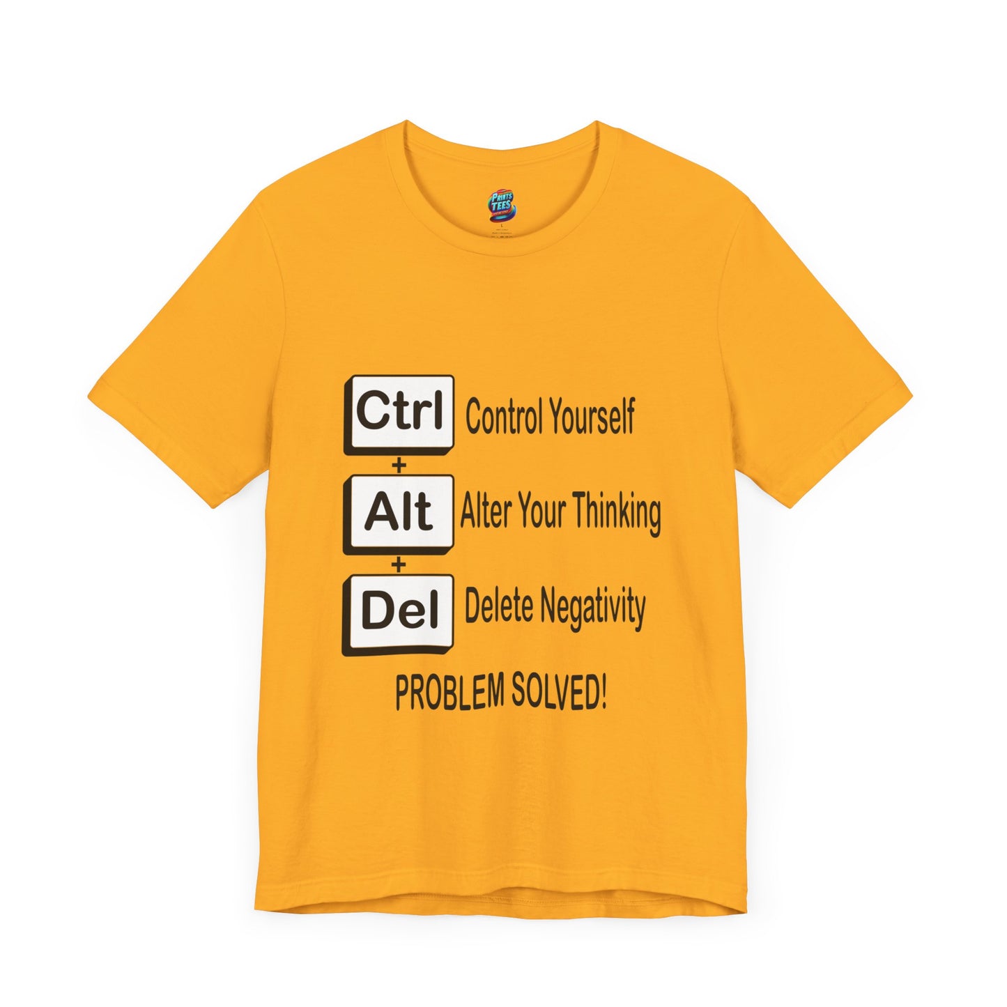 Ctrl-Alt-Del-Jersey Knit T-Shirt