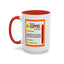 Coffee Prescription-Accent Coffee Mug (11, 15oz)