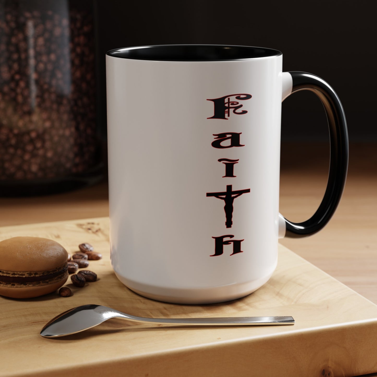 Faith-Accent Coffee Mug (11, 15oz)