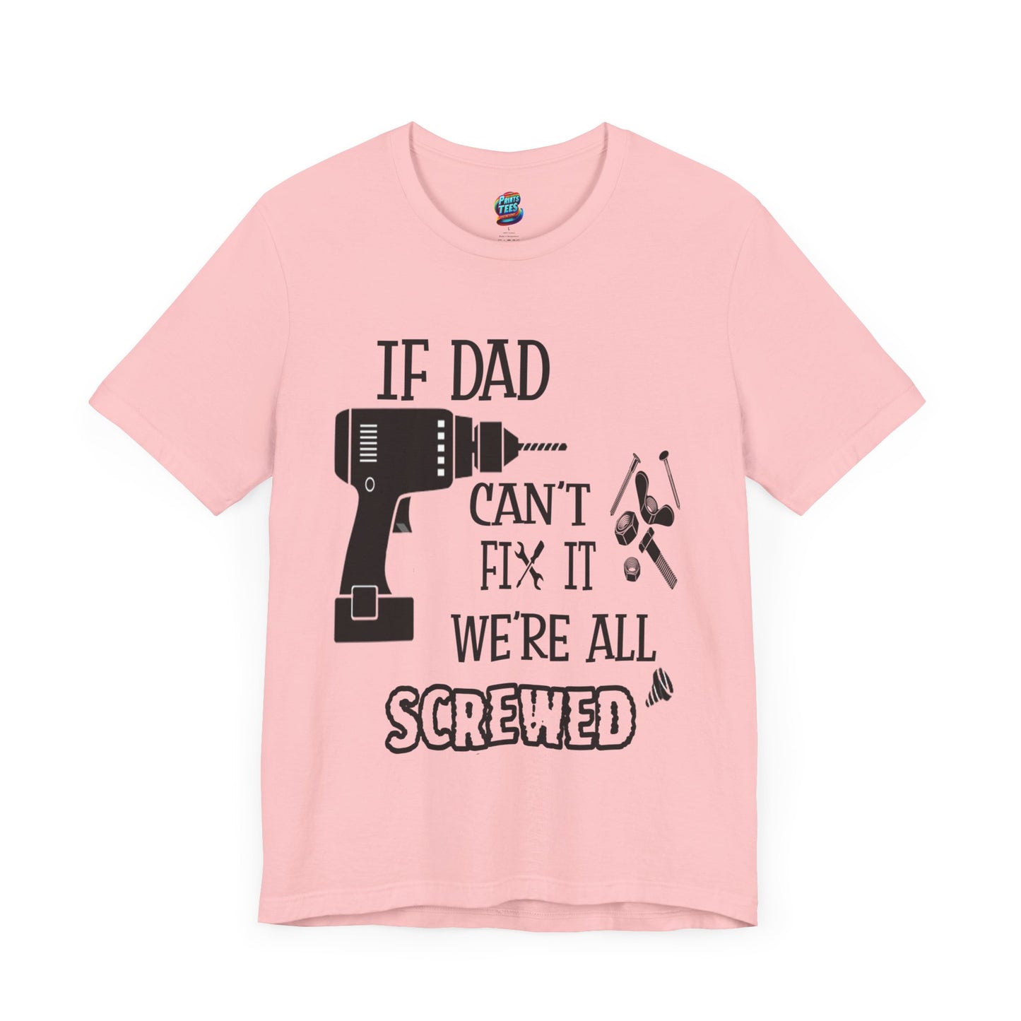 Fix It Dad-Jersey Knit T-Shirt