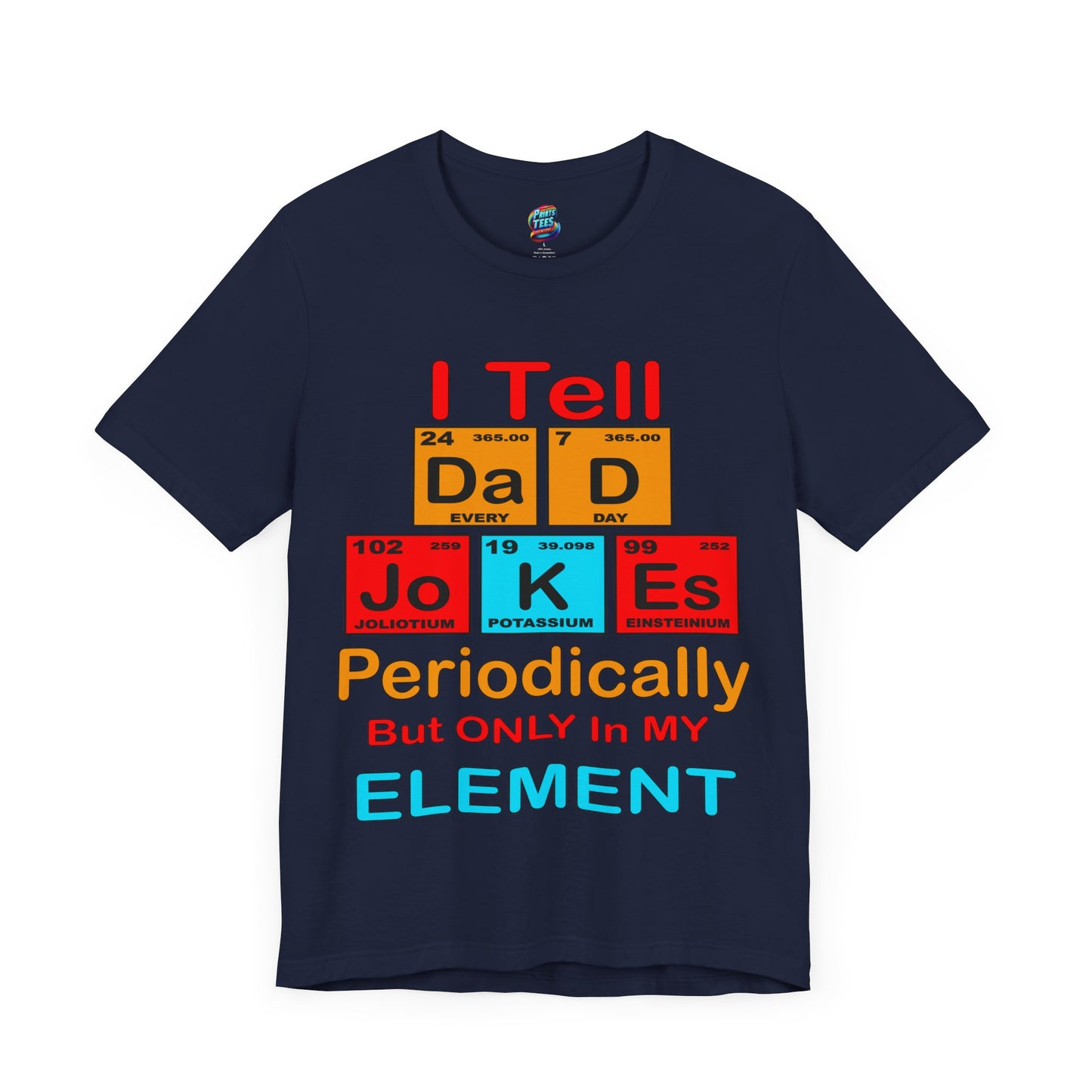 Dad Jokes-Jersey Knit T-Shirt